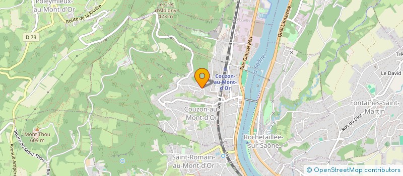 localisation de l'entreprise TOTAL RICO  LA GAUDE