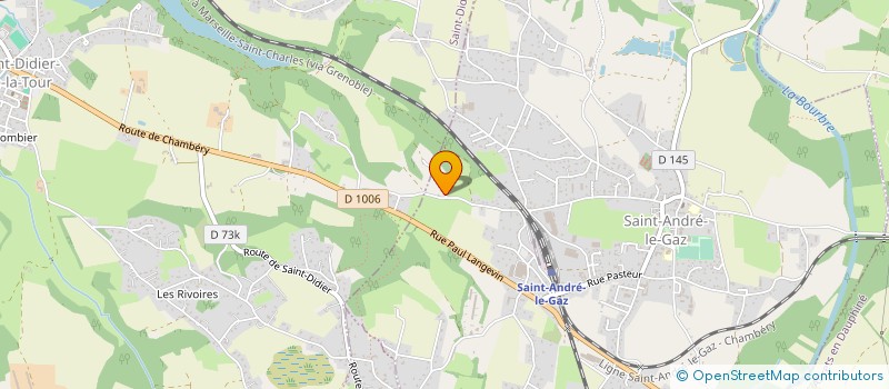 localisation de l'entreprise TOTAL SCIENCE FRANCE  SAINT-ANDRE-LE-GAZ