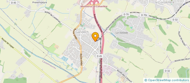 localisation de l'entreprise TOTAL TRANSACTION ET CONSULTING à MONTASTRUC-LA-CONSEILLERE