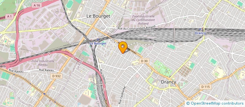 localisation de l'entreprise TOTALBAT à DRANCY