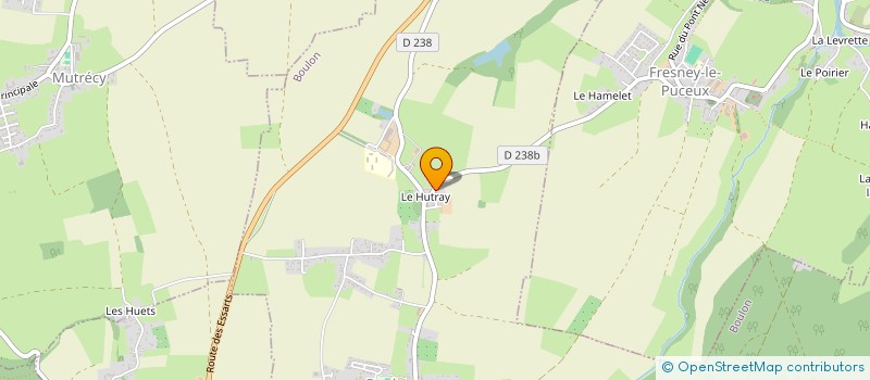 localisation de l'entreprise TOTALE EXPRESSION  BOULON