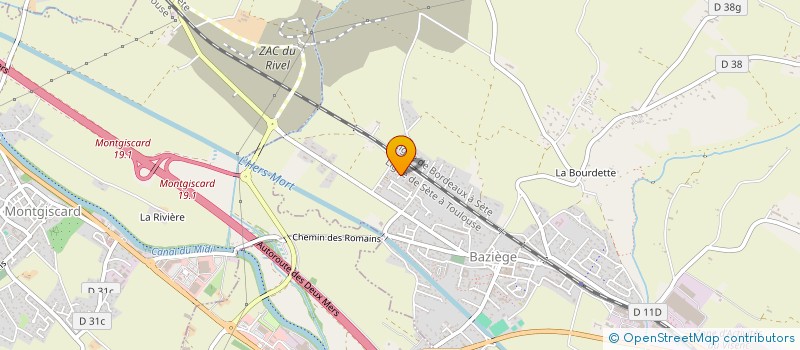 localisation de l'entreprise TOTALE SECURITE 31 à BAZIEGE