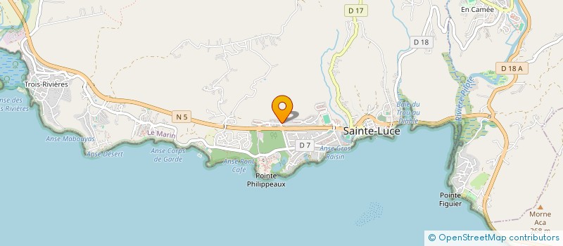 localisation de l'entreprise TOTALE SECURITE à LE MARIN