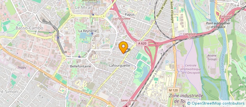 localisation de l'entreprise TOTALE SECURITE à TOULOUSE