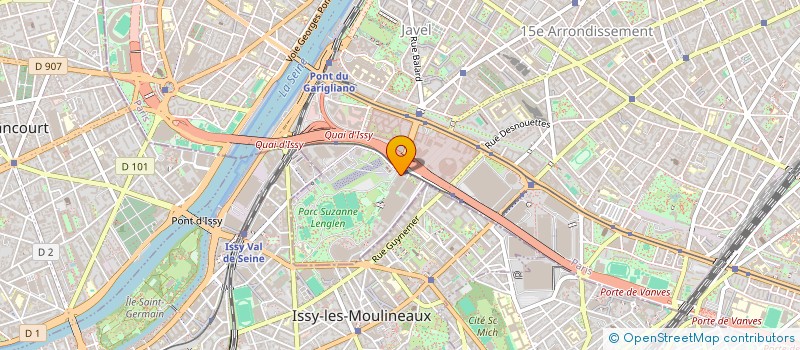 localisation de l'entreprise TOTALENERGIES - CENTRALE ELECTRIQUE BAYET  COURBEVOIE