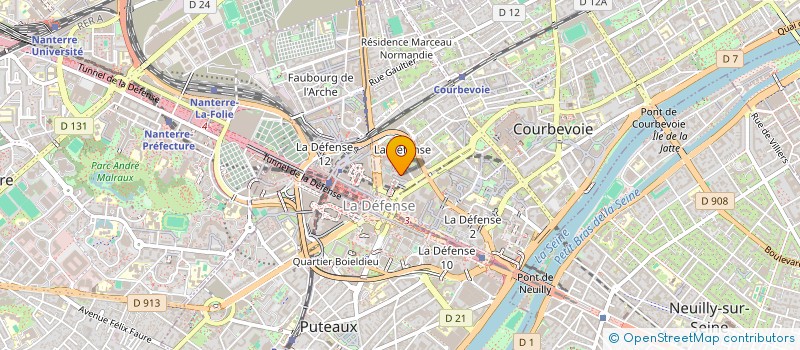 localisation de l'entreprise TOTALENERGIES EP CHISSONGA à COURBEVOIE