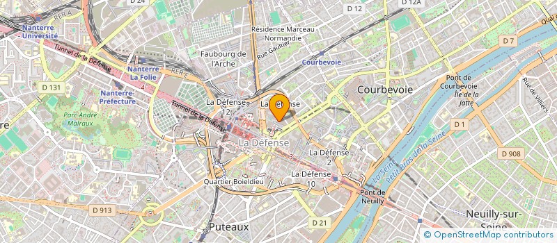 localisation de l'entreprise TOTALENERGIES EP RUWAIS LNG  COURBEVOIE