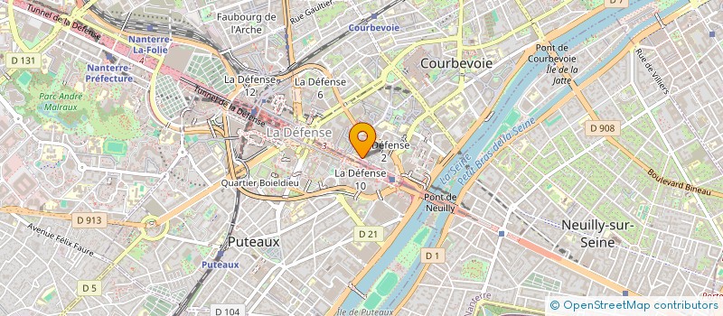 localisation de l'entreprise TOTALENERGIES FLEXIBLE POWER SOLUTIONS à COURBEVOIE
