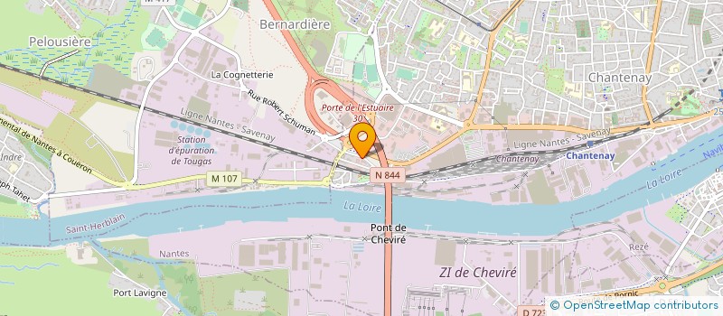 localisation de l'entreprise TOTALENERGIES PROXI NORD OUEST à NANTES