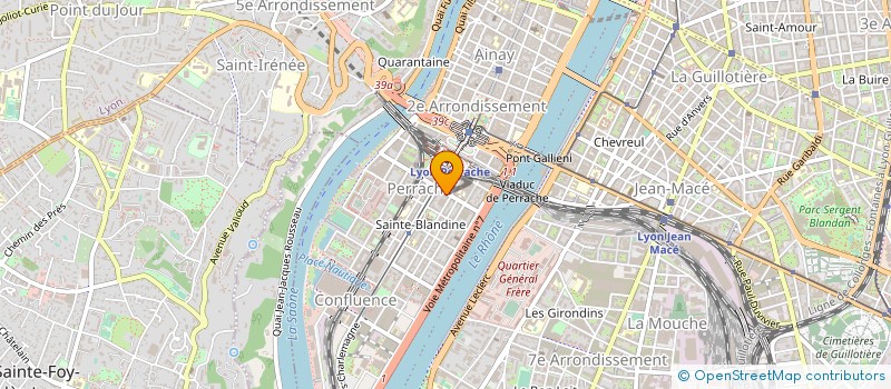 localisation de l'entreprise TOTALENERGIES PROXI SUD EST  LYON