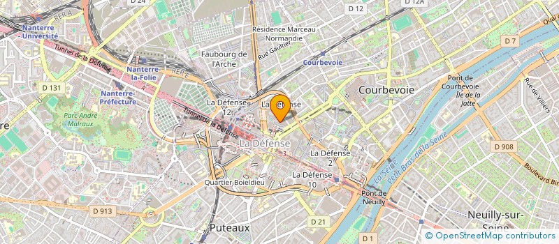 localisation de l'entreprise TOTALENERGIES VENTURES INTERNATIONAL  COURBEVOIE
