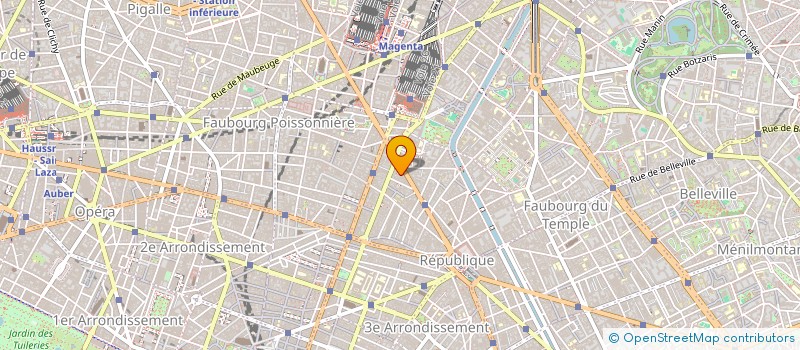 localisation de l'entreprise TOTALIMMO à PARIS
