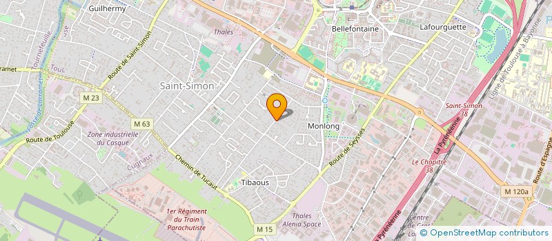 localisation de l'entreprise TOTALRAC à TOULOUSE