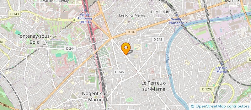 localisation de l'entreprise TOTALSURE MULTISERVICES  LE PERREUX-SUR-MARNE
