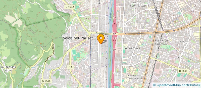 localisation de l'entreprise TOTE&CO  SEYSSINET-PARISET