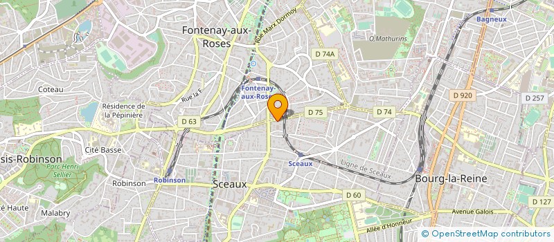 localisation de l'entreprise TOTECH FRANCE à SCEAUX