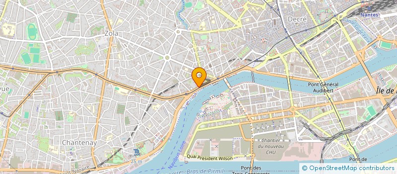 localisation de l'entreprise TOTEL à NANTES