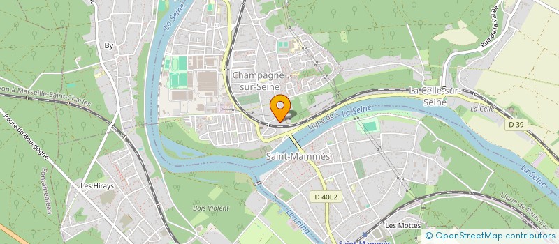 localisation de l'entreprise TOTEM 108  CHAMPAGNE-SUR-SEINE