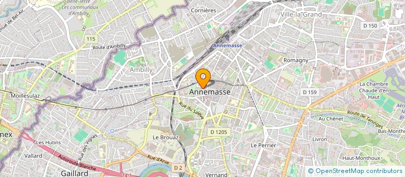 localisation de l'entreprise TOTEM  ANNEMASSE