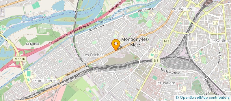 localisation de l'entreprise TOTEM  MONTIGNY-LES-METZ