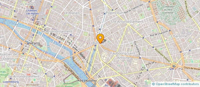 localisation de l'entreprise TOTEM  PARIS