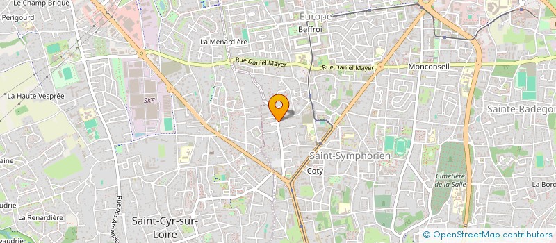 localisation de l'entreprise TOTEM  TOURS