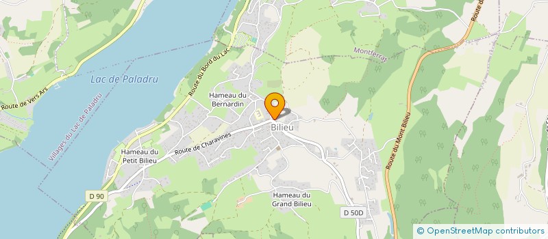 localisation de l'entreprise TOTEM  BILIEU