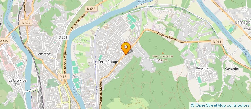 localisation de l'entreprise TOTEM  CAHORS