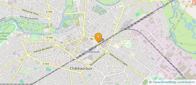 localisation de l'entreprise TOTEM EVENT à CHATEAUROUX