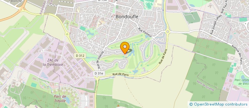 localisation de l'entreprise TOTEM FORMATIONS à BONDOUFLE