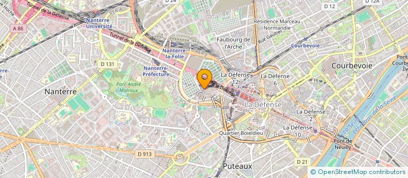 localisation de l'entreprise TOTEM GROUP à PUTEAUX