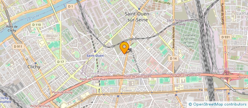 localisation de l'entreprise TOTEM HOLDING CO à SAINT-OUEN-SUR-SEINE