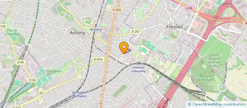 localisation de l'entreprise TOTEM IMMOBILIER à ANTONY
