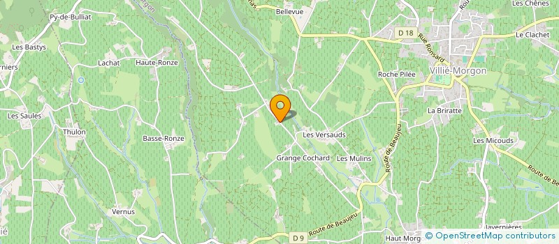 localisation de l'entreprise TOTEM INDIGO  VILLIE-MORGON