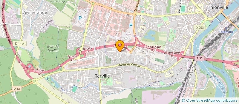 localisation de l'entreprise TOTEM MESOYERS  TERVILLE