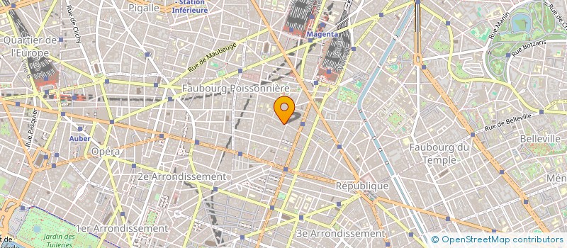 localisation de l'entreprise TOTEM MUSIC à PARIS