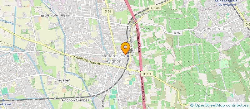 localisation de l'entreprise TOTEM MUSIC  VILLENEUVE-LES-AVIGNON