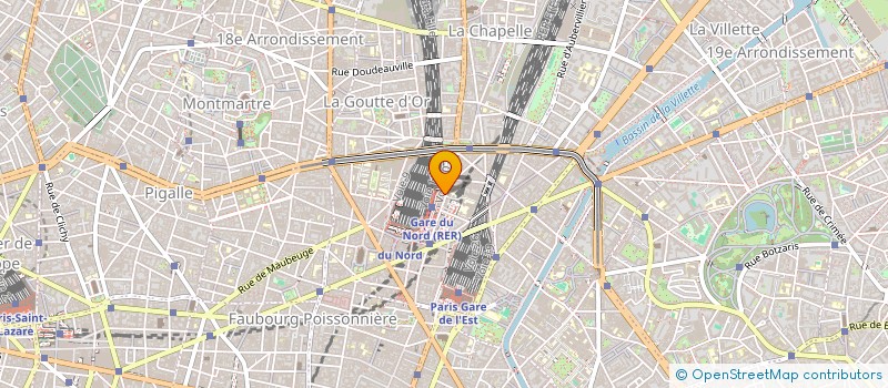 localisation de l'entreprise TOTEM PROD  PARIS