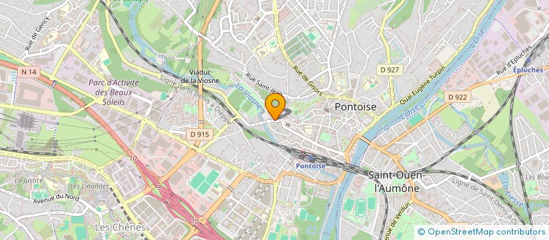 localisation de l'entreprise TOTEM PUB à PONTOISE
