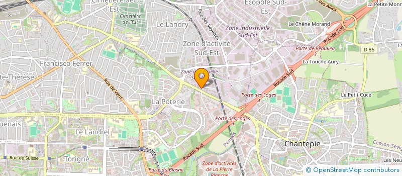 localisation de l'entreprise TOTEM SUPERVISION OUEST à RENNES