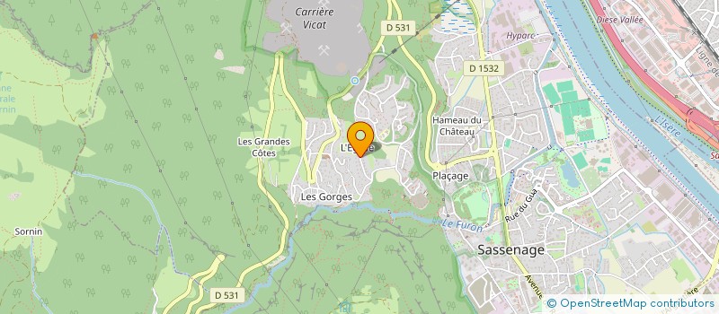 localisation de l'entreprise TOTEMCOM  SASSENAGE