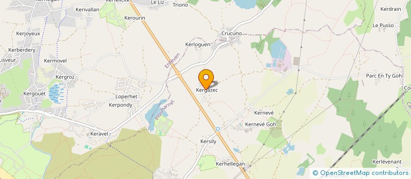 localisation de l'entreprise TOTEN  PLOUHARNEL