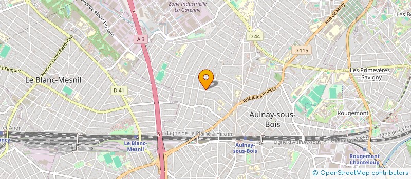 localisation de l'entreprise TOTH à AULNAY-SOUS-BOIS