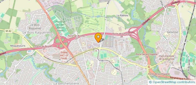 localisation de l'entreprise TOTI  NANTES