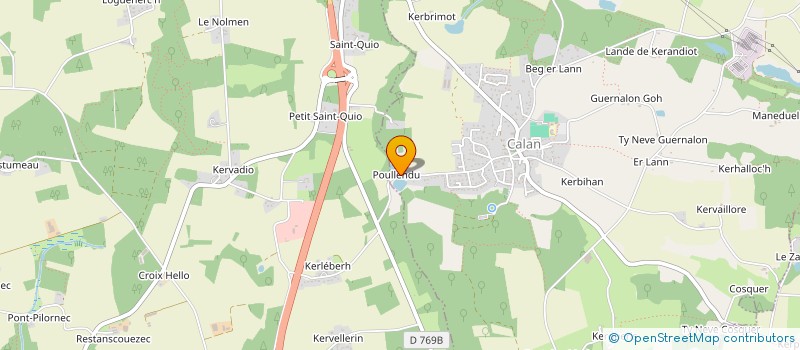 localisation de l'entreprise TOTILI  CALAN