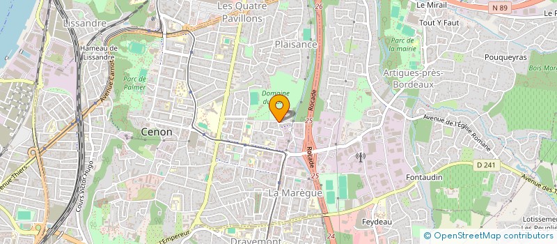 localisation de l'entreprise TOTITO à CENON
