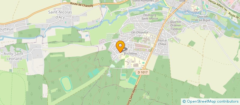 localisation de l'entreprise TOTO 88  SENLIS