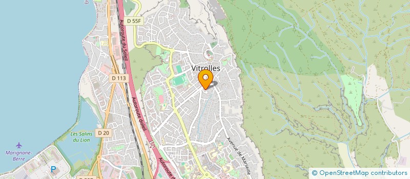 localisation de l'entreprise TOTO à VITROLLES