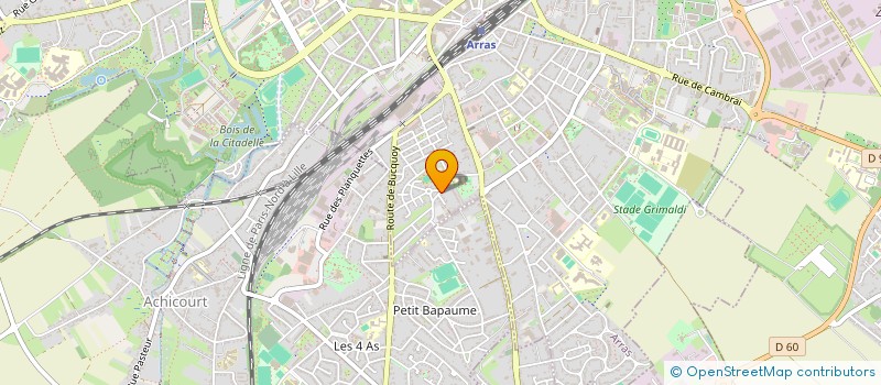 localisation de l'entreprise TOTO ASSISTANCE à ARRAS