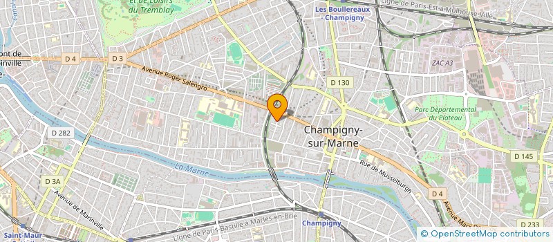 localisation de l'entreprise TOTO DRIVE à CHAMPIGNY-SUR-MARNE